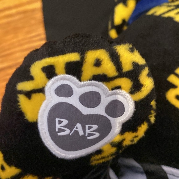 BUILD A BEAR Darth Vader Star Wars Logo Teddy Plush doll 17” - Picture 6 of 6